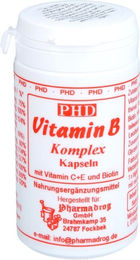 PHD Vitamin B Komplex mit Vitamin C, Vitamin E und Biotin Kapseln 60 Stück – Bild 1 von 1