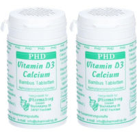 Produktbild von PHD Vitamin D3 Calcium Kieselerde Tabletten