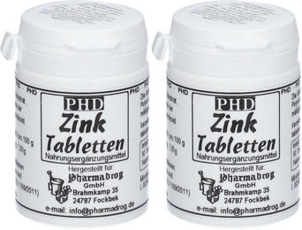 PHD Zink Citrat Tabletten 90 mg – Bild 1 von 1