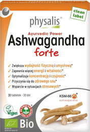 Physalis Ashwagandha Forte Extrakt 600 mg Tabletten pflanzlicher Ursprung 30 Stück – Bild 1 von 1