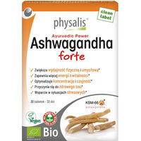 Produktbild von Physalis Ashwagandha Forte Extrakt 600 mg Tabletten pflanzlicher Ursprung 30 Stück