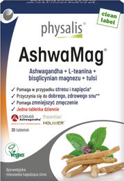 Physalis Ashwagandha und Magnesium Komplex 30 Tabletten – Bild 1 von 1