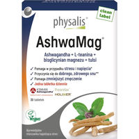 Produktbild von Physalis Ashwagandha und Magnesium Komplex 30 Tabletten