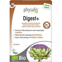 Produktbild von Physalis Digest+ Tabletten mit Artischocke und Multi-Enzym-Komplex Bio 30 Stück