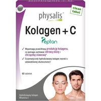 Produktbild von Physalis Fischkollagen Typ I mit Vitamin C 60 Tabletten