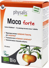 Physalis Maca Forte Bio Tabletten pflanzlicher Ursprung 30 Stück – Bild 1 von 1