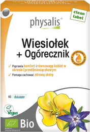 Physalis Nachtkerze und Borretsch Kräuter-Komplex Bio Kapseln 60 Stück – Bild 1 von 1