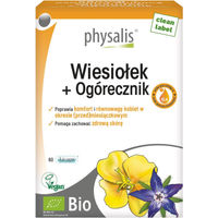 Produktbild von Physalis Nachtkerze und Borretsch Kräuter-Komplex Bio Kapseln 60 Stück