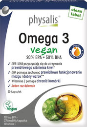 Physalis Omega-3 Vegan 30 Kapseln – Bild 1 von 1