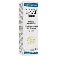 Produktbild von PHYSIOMANCE D-NAT 1000 Tropfen mit Vitamin D3 für Kinder, bio und ohne Zusatzstoffe, 20 ml