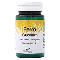 Produktbild von Phyto Ferro-Glukonat Kapseln 100 Stück