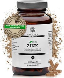 Phyto Pflanzliches Zink Kapseln vegan 120 Stück – Bild 1 von 5
