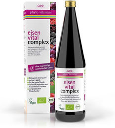 Phyto Vitamins Eisen Vital Complex Bio Flüssigkeit für Kinder 330 ml – Bild 1 von 2