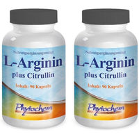 Produktbild von Phytochem Arginin & Citrullin Kapseln vegan ohne Zusatzstoffe