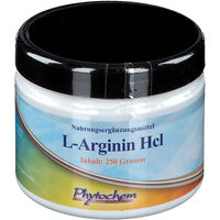 Produktbild von Phytochem Arginin HcL L-Arginin Pulver ohne Zusatzstoffe 250 g
