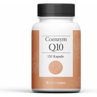 Produktbild von Phytochem Coenzym Q10 Kapseln mit Ubiquinon vegan ohne Zusatzstoffe 120 Stück