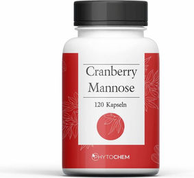 Phytochem Cranberry Mannose Kapseln vegan ohne Zusatzstoffe 120 Stück – Bild 1 von 1