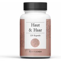Produktbild von Phytochem Haut & Haar Kapseln mit Zink, Biotin und Selen vegan ohne Zusatzstoffe 120 Stück