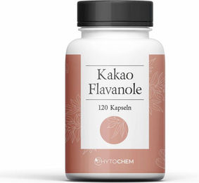 Phytochem Kakao Flavanole Kapseln vegan ohne Zusatzstoffe 120 Stück – Bild 1 von 1