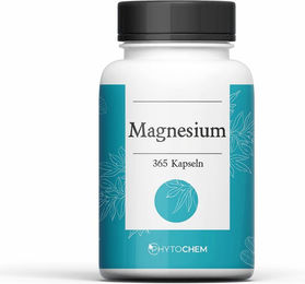 Phytochem Magnesium Kapseln vegan ohne Zusatzstoffe für Sportler – Bild 1 von 1