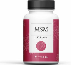 Phytochem MSM Kapseln vegan ohne Zusatzstoffe – Bild 1 von 1