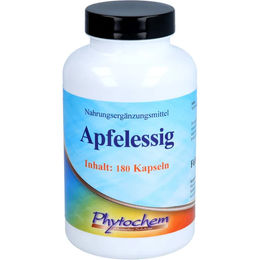 Phytochem Nutrition Apfelessig Kapseln vegan ohne Zusatzstoffe 180 Stück – Bild 1 von 2