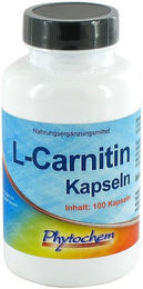 Phytochem Nutrition L-Carnitin 500 mg Kapseln 100 Stück – Bild 1 von 1