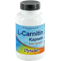Produktbild von Phytochem Nutrition L-Carnitin 500 mg Kapseln 100 Stück