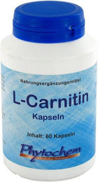 Phytochem Nutrition L-Carnitin 500 mg Kapseln 60 Stück – Bild 1 von 1