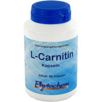 Produktbild von Phytochem Nutrition L-Carnitin 500 mg Kapseln 60 Stück