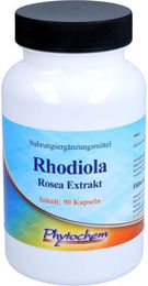 Phytochem Nutrition Rhodiola Rosea Extrakt 400 mg Kapseln 90 Stück vegan ohne Zusatzstoffe – Bild 1 von 2
