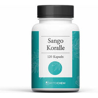 Produktbild von Phytochem Sango Koralle Kapseln mit Algenkalk vegan und ohne Zusatzstoffe 120 Stück