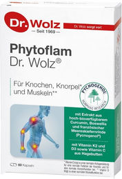 Phytoflam Dr. Wolz Kapseln glutenfrei laktosefrei ohne Gelatine – Bild 1 von 3