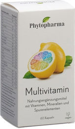Phytopharma Multivitamin Kapseln vegan laktosefrei und glutenfrei – Bild 1 von 1