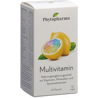 Produktbild von Phytopharma Multivitamin Kapseln vegan laktosefrei und glutenfrei