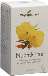 PHYTOPHARMA Onagre Nachtkerzenöl Kapseln vegan laktosefrei glutenfrei – Bild 1 von 1