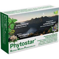 Produktbild von Phytostar Baldrian Melisse Passionsblume Tabletten pflanzlicher Ursprung 30 Stück