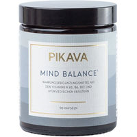 Produktbild von Pikava Mind Balance Kapseln mit Kräuter-Komplex vegan ohne Zusatzstoffe
