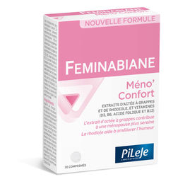 PiLeJe Feminabiane Meno'Confort Tabletten mit Rhodiola Rosea 30 Stück – Bild 1 von 1