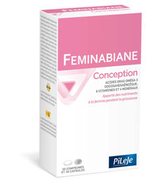 PiLeJe Lactibiane Feminabiane Conception Kapseln für Frauen, Schwangere und Stillende – Bild 1 von 1