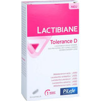 Produktbild von Pileje Lactibiane Tolerance D Kapseln vegan 30 Stück