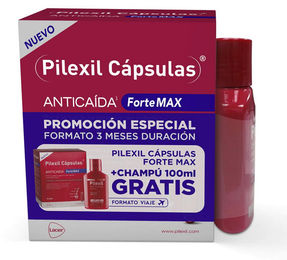 Pilexil Forte Max Set mit Kapseln und Shampoo für Männer und Frauen glutenfrei und laktosefrei – Bild 1 von 1