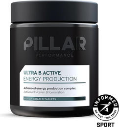 Pillar Performance Ultra B Active Peak Performance B-Komplex Tabletten für Erwachsene 60 Stück – Bild 1 von 3