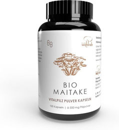 Pilze Wohlrab Bio Maitake Kapseln vegan glutenfrei laktosefrei ohne Zusatzstoffe – Bild 1 von 1