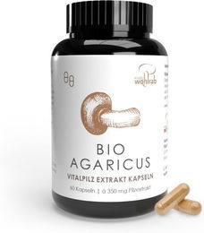PILZEWOHLRAB Agaricus blazei Bio Extrakt Kapseln vegan und glutenfrei – Bild 1 von 1