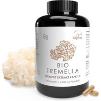 Produktbild von PILZEWOHLRAB Tremella Bio Extrakt Kapseln vegetarisch und glutenfrei