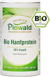 Piowald BIO Hanfprotein Pulver Neutral 70 Prozent – Bild 1 von 1