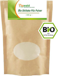 Piowald BIO Shiitake Pilz Pulver – Bild 1 von 1
