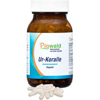 Produktbild von Piowald Ur-Koralle Algenkalk Sango Kapseln vegetarisch ohne Zusatzstoffe