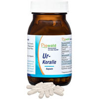 Produktbild von Piowald Ur-Koralle Kapseln mit Algenkalk Sango vegetarisch ohne Zusatzstoffe